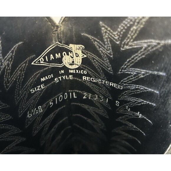 Justin Women's Western Boots Brown Leather 6.5 Ranch Country Cowgirl Shoes Rodeo - Picture 11 of 11